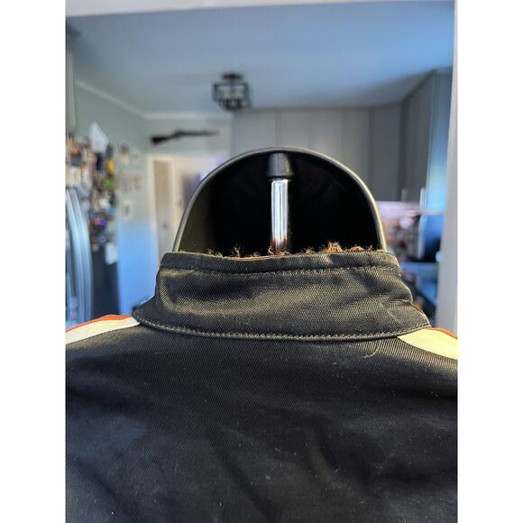 Women's Harley Davidson Nylon Cafe Racer Motorcycle Jacket Biker Size Med - Picture 7 of 12